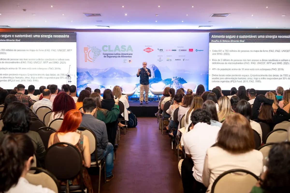 Palestra no CLASA, Congresso Latino-Americano de Segurança de Alimentos